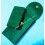 Rolex Original green suede velvet pouch traveler's service holder case watches Submariner, Gmt, Daytona, Explorer, Air King