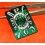 RARE GENUINE FRANCK MULLER LONG ISLAND GREEN SHADES DIAL RECTANGLE