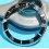 ?ROLEX LUNETTE ACIER & INSERT LUMINOVA MONTRES SUBMARINER DATE 16800,168000,16610?