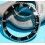 ?ROLEX LUNETTE ACIER & INSERT LUMINOVA MONTRES SUBMARINER DATE 16800,168000,16610?