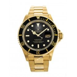 Rolex 90's Glossy Black color Submariner Date Tutone 16803, 16613, 16808, 16618 Watch Bezel Graduated Luminova Insert Part