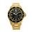 ROLEX VINTAGE INSERT NOIR & JAUNE GRADUE LUNETTE MONTRES SUBMARINER DATE OR & ACIER 16613, 16618, 16803, 16808 LUMINOVA