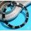 ROLEX RARE ACCESSOIRE MONTRES INSERT NOIR MONTRES 14060, 14060M SUBMARINER PERLE SUPERLUMINOVA
