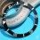 ROLEX RARE ACCESSOIRE MONTRES INSERT NOIR MONTRES 14060, 14060M SUBMARINER PERLE SUPERLUMINOVA