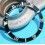 ROLEX RARE ACCESSOIRE MONTRES INSERT NOIR MONTRES 14060, 14060M SUBMARINER PERLE SUPERLUMINOVA