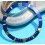 ROLEX RARE INSERT GRADUE LUNETTE BLEU AU LUMINOVA MONTRES SUBMARINER DATE 16613, 16618, 16803, 16808