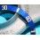 ROLEX RARE INSERT GRADUE LUNETTE BLEU AU LUMINOVA MONTRES SUBMARINER DATE 16613, 16618, 16803, 16808