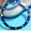 Rolex Submariner Date 18k Gold & 16613, 16803, 16808, 16618 Watch Bezel Blue Insert Graduated