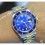 ROLEX RARE INSERT GRADUE LUNETTE BLEU AU LUMINOVA MONTRES SUBMARINER DATE 16613, 16618, 16803, 16808