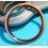 ROLEX TROPICAL VINTAGE 2TONE GMT MASTER WATCH BEZEL 24H INSERT FADED 16700,16713,16178,16710,16760