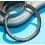 Rolex Tutone Black & 18k Gold Rolex GMT Master 2 Watch 16718, 16713 Watch Bezel Graduated 24H Insert Part
