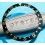 ROLEX RARE INSERT GRADUE 24H JAUNE & NOIR LUNETTE MONTRE GMT MASTER II 16713,16718