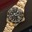 Rolex 90's Glossy Jet Black color Submariner Date Tutone 16803, 16613, 16808, 16618 Watch Bezel Graduated Tritium Insert Part