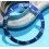 Rolex Submariner Date 18k Gold & 16613, 16803, 16808, 16618 Watch Bezel Blue Insert Graduated