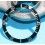 ROLEX RARE ACCESSOIRE MONTRES INSERT NOIR MONTRES 14060, 14060M SUBMARINER PERLE SUPERLUMINOVA