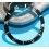 ROLEX RARE ACCESSOIRE MONTRES INSERT NOIR MONTRES 14060, 14060M SUBMARINER PERLE SUPERLUMINOVA