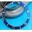 Rolex Submariner Date 18k Gold & 16613, 16803, 16808, 16618 Watch Bezel Blue Insert Graduated
