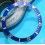 Rolex Submariner Date 18k Gold & 16613, 16803, 16808, 16618 Watch Bezel Blue Insert Graduated