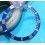 Rolex Submariner Date 18k Gold & 16613, 16803, 16808, 16618 Watch Bezel Blue Insert Graduated