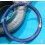 ROLEX RARE INSERT GRADUE LUNETTE BLEU MONTRES SUBMARINER DATE 16613,16618,16803,16808