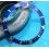 ROLEX RARE INSERT GRADUE LUNETTE BLEU MONTRES SUBMARINER DATE 16613,16618,16803,16808
