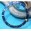 ROLEX RARE INSERT GRADUE LUNETTE BLEU MONTRES SUBMARINER DATE 16613,16618,16803,16808 LUMINOVA
