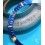 ROLEX RARE INSERT GRADUE LUNETTE BLEU MONTRES SUBMARINER DATE 16613,16618,16803,16808 LUMINOVA