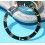 Rolex 90's Glossy Black color Submariner Date Tutone 16803, 16613, 16808, 16618 Watch Bezel Graduated Luminova Insert Part