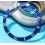 ROLEX RARE INSERT GRADUE LUNETTE BLEU MONTRES SUBMARINER DATE 16613,16618,16803,16808 LUMINOVA