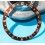 Rolex faded Full Copper 18k Gold GMT Master 2 Watch Bronze 16718, 16713 Watch Bezel Graduated 24H Insert Part