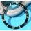 Rolex 90's Glossy Black color Submariner Date Tutone 16803, 16613, 16808, 16618 Watch Bezel Graduated Luminova Insert Part