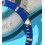 Rolex Submariner Date 18k Gold & 16613,16803,16808,16618 Watch Bezel Blue Insert Graduated Luminova