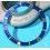 Rolex Submariner Date 18k Gold & 16613,16803,16808,16618 Watch Bezel Blue Insert Graduated Luminova