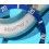 Rolex 90's Glossy Blue color Submariner Date Tutone 16803, 16613, 16808, 16618 Watch Bezel Graduated Tritium Insert Part