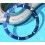 ROLEX VINTAGE INSERT BLEU & JAUNE GRADUE LUNETTE MONTRES SUBMARINER DATE OR & ACIER 16613, 16618, 16803, 16808 TRITIUM