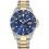 ROLEX VINTAGE INSERT BLEU & JAUNE GRADUE LUNETTE MONTRES SUBMARINER DATE OR & ACIER 16613, 16618, 16803, 16808 TRITIUM