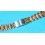 Rolex 1994 Genuine Tutone 78393-403 18K/SS 20mm Band bracelet Parts 16713,16523 heavy links bitons