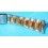 Rolex 1994 Genuine Tutone 78393-403 18K/SS 20mm Band bracelet Parts 16713,16523 heavy links bitons