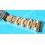 Rolex 1994 Genuine Tutone 78393-403 18K/SS 20mm Band bracelet Parts 16713,16523 heavy links bitons