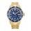 ROLEX VINTAGE INSERT BLEU & JAUNE GRADUE LUNETTE MONTRES SUBMARINER DATE OR & ACIER 16613, 16618, 16803, 16808