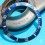 ROLEX RARE INSERT GRADUE LUNETTE BLEU MONTRES SUBMARINER DATE 16613,16618,16803,16808 LUMINOVA
