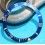 Rolex Submariner Date 18k Gold & 16613,16803,16808,16618 Watch Bezel Blue Insert Graduated Luminova
