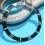 ROLEX RARE ACCESSOIRE MONTRES INSERT NOIR MONTRES 14060, 14060M SUBMARINER PERLE SUPERLUMINOVA
