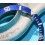 Rolex 90's Glossy Blue color Submariner Date Tutone 16803, 16613, 16808, 16618 Watch Bezel Graduated for sale