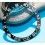 ♛ ROLEX GMT Master Black Ceramic Inlay 116710 LN Bezel Insert 24H Complete Set Stainless Steel OEM ♛