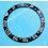 ♛ ROLEX GMT Master Black Ceramic Inlay 116710 LN Bezel Insert 24H Complete Set Stainless Steel OEM ♛