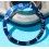Rolex 90's Glossy Blue color Submariner Date Tutone 16803, 16613, 16808, 16618 Watch Bezel Graduated for sale