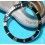 Rolex 90's Glossy Black color Submariner Date Tutone 16803, 16613, 16808, 16618 Watch Bezel Graduated for sale