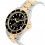 Rolex 90's Glossy Black color Submariner Date Tutone 16803, 16613, 16808, 16618 Watch Bezel Graduated for sale