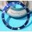 Rolex Submariner Date 18k Gold & 16613,16803,16808,16618 Watch Bezel Blue Insert Graduated Luminova